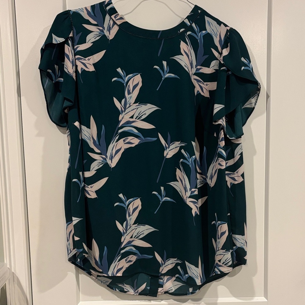 41 Hawthorn Womens Short Sleeve Blouse 1x